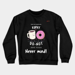 Coffee Yoga Crewneck Sweatshirt